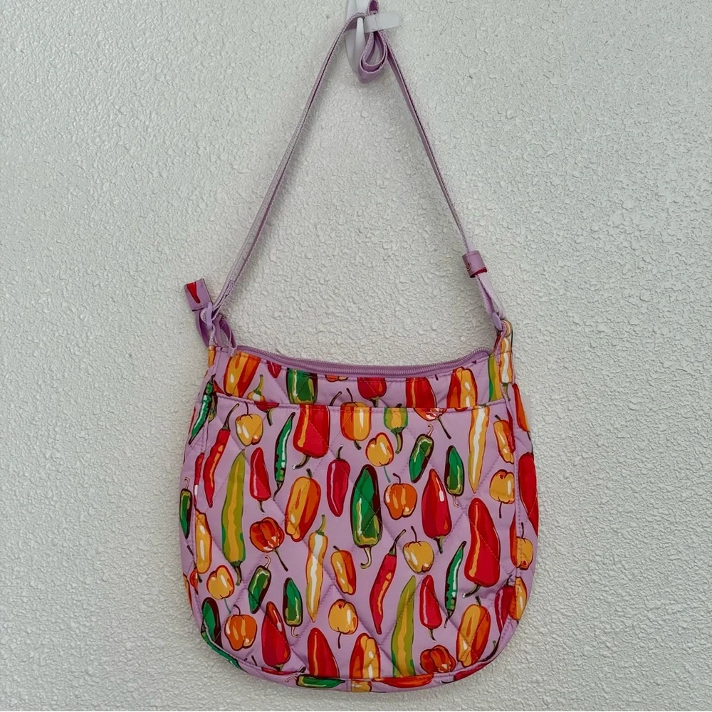 Vera Bradley New‎ Spice It Up Heritage Trio Zip Hipster Crossbody Bag Purse